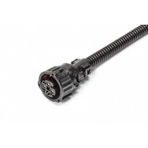 CAG5211 Connector 1-967325-1 bayonet (socket), 3-pin, with direct adapter for vehicles GAZ, KAMAZ, UAZ, MAZ, with wires