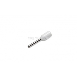 CAG7333 Insulated ferrule NShVI 0.5-8 white for cross section 0.5 mm²