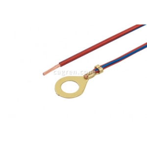 CAG58901 Ring contact Ø 8.5 mm with wire 1.5 mm²