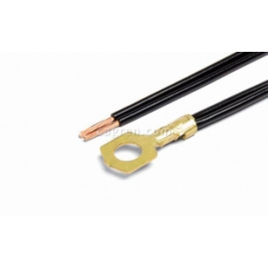 CAG38902 Ring contact Ø 6.2 mm crimped with 2 wires 1.0 mm²