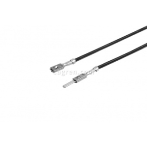 CAG41602 Set of 2.8 mm series contacts crimped with 1.5 mm² wires (2pcs male+female)