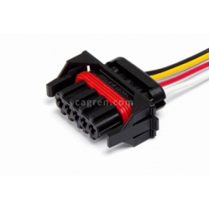 AG505 Connector 09441602 4-pin mass air flow sensor Siemens (20.3855) for vehicles GAZ with engine 406, with 4 wires