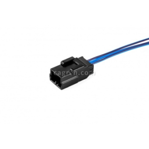 CAG919 Connector 174928-2 3-pin interior ceiling lamp, to the motored electric block. door lock pass, additional brake signal for car Lada (VAZ) 2170, with wires