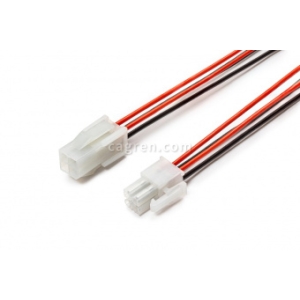 CAG949 Connector 3901-2041, 3901-2040 (male + female) 4-pin, connection kit, with wires