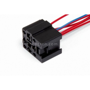 HX3404 Connector 418046 for connecting 5-pin relay, 6-pin wiper relay for car Lada (VAZ) 2110-2112, with wires