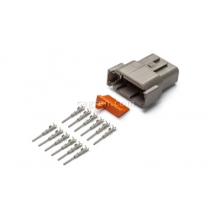 Deutsch DTM04-12P connector 12-pin for cable section 0.5-0.8 mm²