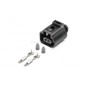 Connector 1J0973702 2-pin to the temperature sensor, detonation, brake wear. decks. for vehicles VAG