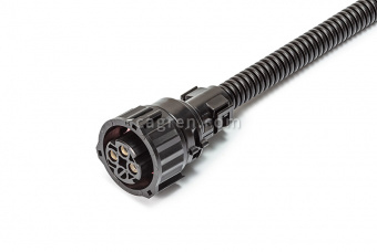 CAG5211 Connector 1-967325-1 bayonet (socket), 3-pin, with direct adapter for vehicles GAZ, KAMAZ, UAZ, MAZ, with wires