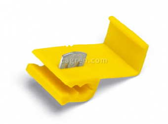 CAG704 Wire tapping clamp (yellow guillotine) 2.50-6.00 mm2