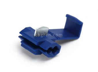 CAG703 Wire tapping clamp (guillotine blue) 1.00-2.50 mm2