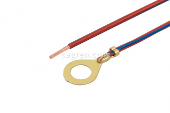 CAG58901 Ring contact Ø 8.5 mm with wire 1.5 mm²