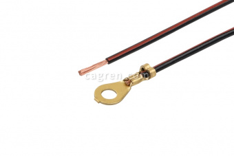 CAG58701 Ring contact Ø 4.0 mm with wire 1.0 mm²