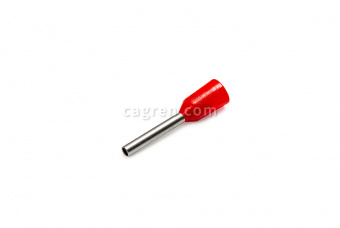 CAG7331 Insulated ferrule NShVI 0.5-8 red for cross section 0.5 mm²