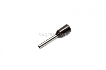 CAG7332 Insulated ferrule NShVI 0.5-8 black for section 0.5 mm²