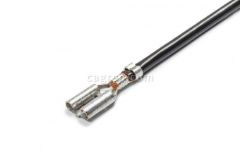 CAG59401 9.5 mm series female contact crimped with 6.0 mm² wire