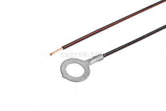 CAG59001 Ring contact Ø 10.3 mm with wire 1.0 mm²