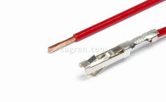 CAG38701 Socket terminal for rear lights 2107-2115 with 0.75 mm² wire