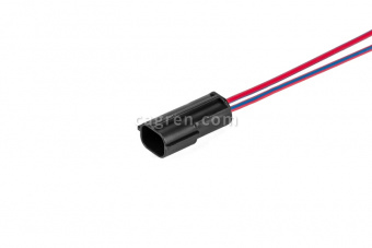 AG461 Connector 174354-2 2-pin to the compressor for cars LADA(VAZ) Grantta, Granta FL, Datsun, with wires