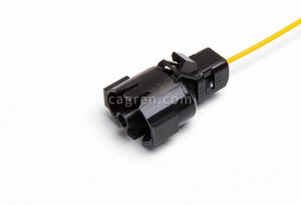 AG433 Connector 13510096 1-pin to oil pressure sensor, coolant for Lada(VAZ) 1117-1119, 2170, Vesta, with wire