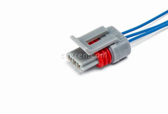 AG330 Connector 12162279 3-pin. to the sensor phase of the camshaft on 8, 16 valves. for cars Lada(VAZ) 2108-099, 2110-12, 1118 (Kalina) and their modifications, with wires