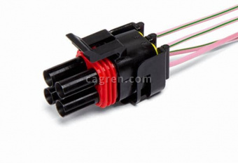 AG307 Connector 12015798 4-pin fuel pump harness, to oxygen sensor for car Lada (VAZ), with wires