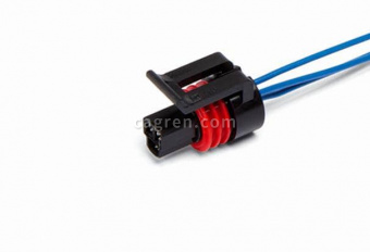 AG315 Connector 12078090 3-pin. to the position sensor. throttle valve for car Lada(VAZ) 2108-10, 2170, with wires