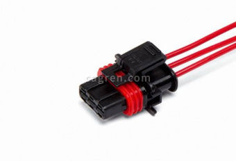 AG319 Connector 1928403110 3-pin to absolute pressure sensor, coil and ignition module (new sample) for cars Lada(VAZ), GAZ, with wires