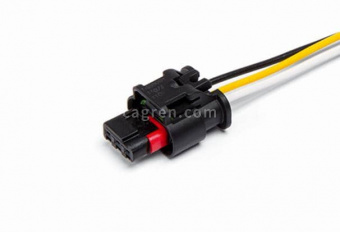 AG501 Connector 1-488991-1 3-pin. individual ignition coil for GAZ vehicles with engine 405 (Euro 3), with wires