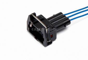 AG312 Connector 401820, SNP-3N-03-3R-02/86, 12162547, 3-pin. to the sensor speed, encoder Holla, to Dutch. pos. dross. dampers, distributor shaft, idling for cars Lada (VAZ), GAS, with wires