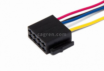 CAG3261 Connector 962189-1 5-pin to radio equipment (power), with wires