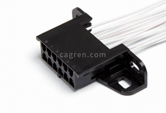 CAG3671 Diagnostic connector 12020043 12-pin (EURO-2), with wires