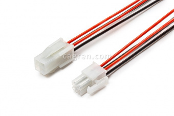 CAG949 Connector 3901-2041, 3901-2040 (male + female) 4-pin, connection kit, with wires