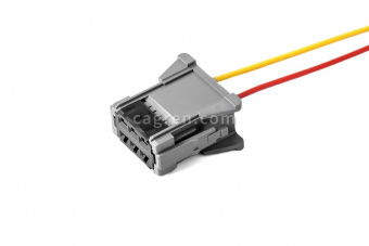 CAG491 Connector 98172-1003 2-pin to the button for turning on the seat heater for cars Lada (VAZ) Largus, Vesta, X-Ray, with wires