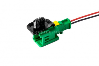 HX496 Connector 1-967623-6 15-pin rear wiring harness, controll. electropackage, to the block control.steklopod. and central door lock water. for car Lada(VAZ) Vesta, with wires