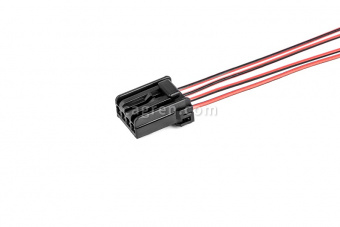 HX912 Connector 174922-2 4-pin to the right subswitch, from motored., electrobl. water door lock, for car Lada(VAZ) 2190-94, 2170, 2123, with wires