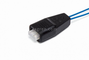 HX334 Connector 2108-3724376 2-pin to the washer fluid level sensor, brake fluid for Lada (VAZ), with wires