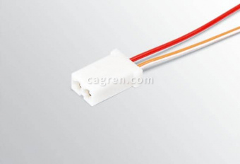 HX34201 Connector 2108-3724353 inter-harness 2-pin female series 2.8, with wires 0.75 mm square.