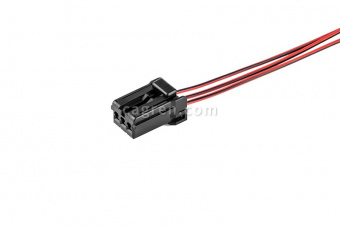 HX911 Connector 174921-2 3-pin rear light harness, to interior lighting dome, passenger door gearmotor, from auxiliary brake light, with wires