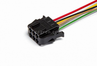 HX3406 Connector 1-929621-1 6-pin. taillight relay for Lada(VAZ) 2110-2115, to taillight harness for Lada(VAZ) 2190-94, 2170, with wires