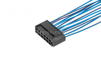 HX34701 Connector 2108-3724365 inter-harness 13-terminal female series 2.8, with wires 0.75 mm sq.