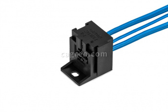 HX4822 Connector f57.830.065 5-pin. with bracket for relay series 90.3747 for cars Lada(VAZ), GAZ, UAZ, with wires