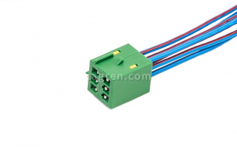 HX931 Connector 12131299 6-pin wiring harness for electric mirrors for cars Lada (VAZ) Granta, Kalina, Vesta, Datsun On-Do (Mi-Do), with wires