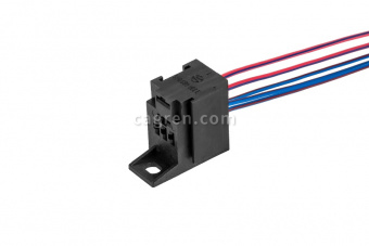 HX482 Connector 469.59.10.00 5-pin to relay 98.3747 for car Lada (VAZ) Kalina, Priora, Grant, with wires