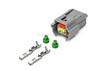 Connector 1898004015AS 2-pin position lights, repeaters for Solaris vehicles