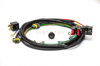 AG783 Fog lamp connection kit for Lada Vesta, X-Ray (universal button)