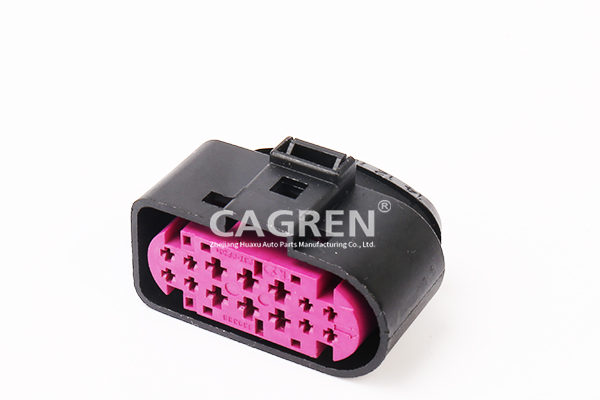 1J0 973 737 14 way female Xenon Head Light connector CAG7145-1.5-3.5-21