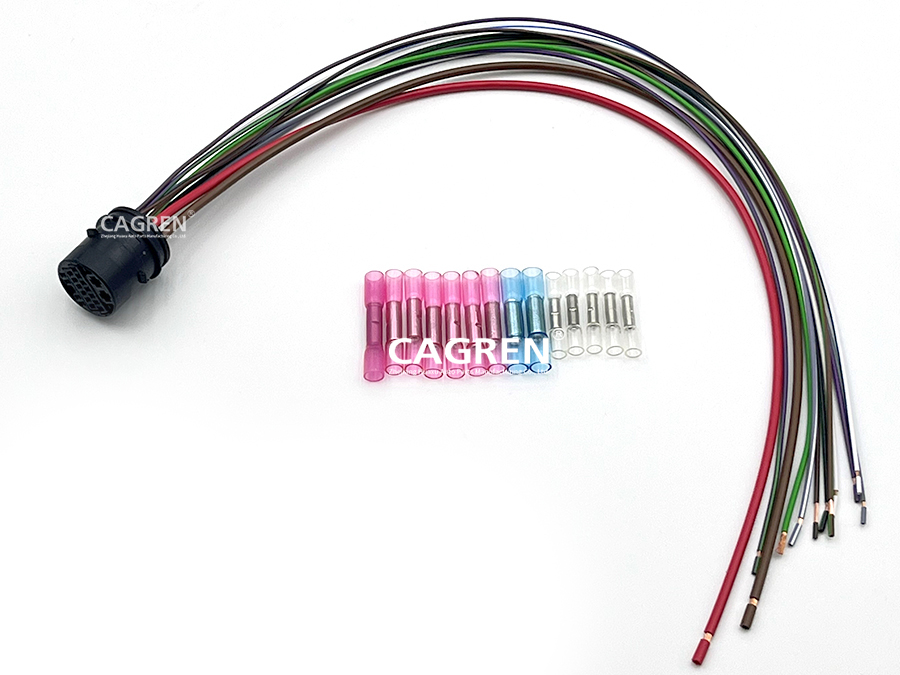 High reliability and easy to install Automotive connector 17pin maintenance harness kit AG-X1014