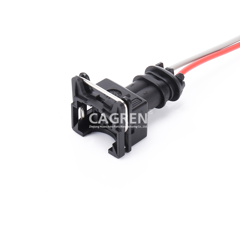 282189-1 2 way female Junior Power Connector CAG7023B-3.5-21 AG-351005