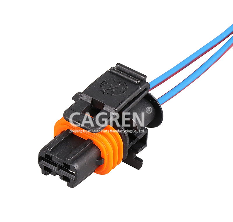 2 WAY FUEL INJECTOR IGNITION COIL WATER TEMPERATURE SENSOR CONNECTOR PLUG AG-351053