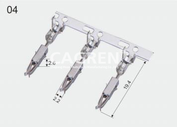 964274 Female terminals 0.5-1.0mm²  AG-T1004